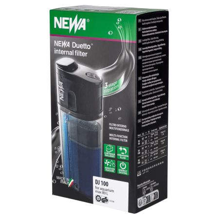 Фильтр погружной для аквариума Newa Duetto DJ100 230V с системой аэрации на 80 л Фильтр погружной для аквариума Newa Duetto DJ100 230V с системой аэрации на 80 л