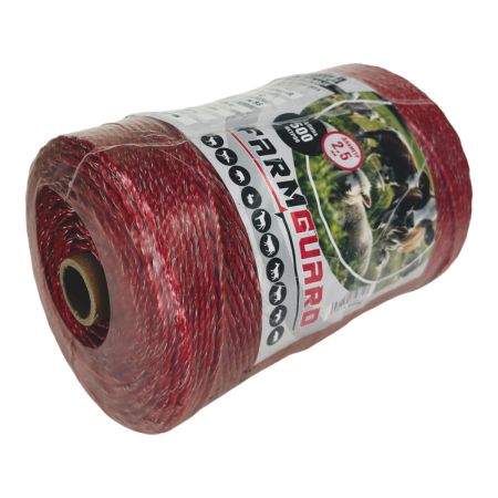 Провод для электропастуха FarmGuard красный 2,5 мм / 500 м / 6х0,16 мм