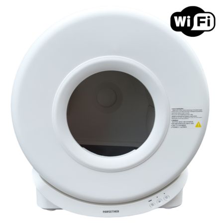 Туалет лоток для кошек автоматический Pawgether CS2 с управлением Wi-Fi через приложение