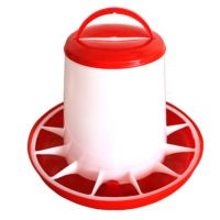 Кормушка бункерная 3 кг пластик с разделительной решеткой для кур, уток и другой домашней птицы