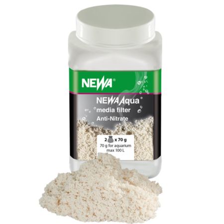 Наполнитель для фильтра аквариума ANTI-NITRATE, анионная смола 140 г