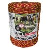 Провод для электропастуха FarmGuard красный с желтым 3 мм / 500 м / 3x0,2 мм