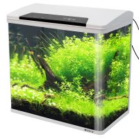 Аквариум Boyu HG-500 панорамный 52 л, LED освещение, дисплей, фильтры, белый