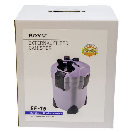 Фильтр внешний Boyu EF-15 для аквариума 150-350 л канистровый 350 л/ч