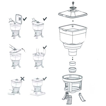 Поилка поплавковая Kubic Gold Premium 30 л