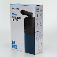 Фильтр внутренний Boyu WF400 для аквариума до 80 л многоступенчатый с аэрацией и регулятором 400 л/час