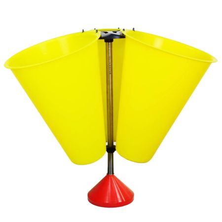 Установка для убоя индеек, гусей 3 конуса, карусельная, пластик, алюминий