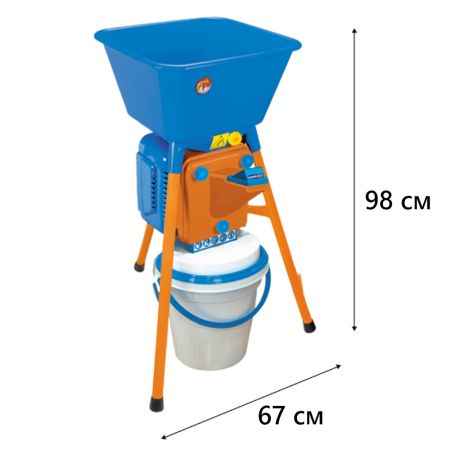 Зернодробилка Novital Magnum 4V 750 Вт электрическая для измельчения зерна / в комплекте 4 сита Зернодробилка Novital Magnum 4V 750 Вт электрическая для измельчения зерна / в комплекте 4 сита
