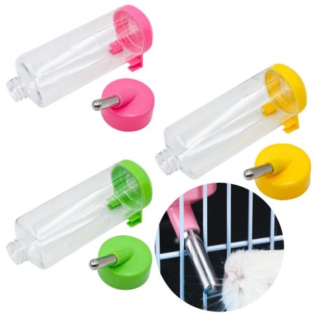 Поилка-шарик для кроликов, хомяков, грызунов, 500 мл, зеленый