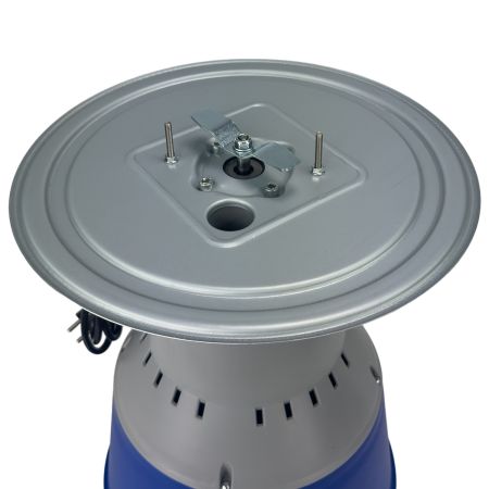 Зернодробилка HobbyFarm EM-50P для измельчения зерна электрическая с функцией мельницы / в комплекте 4 сита