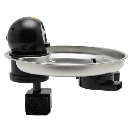Автопоилка фонтан Petzengo PHW3 2.5 л, с датчиком движения, сталь, для кошек и собак
