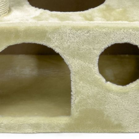 Когтеточка-комплекс 50х35х116 см, бежевый