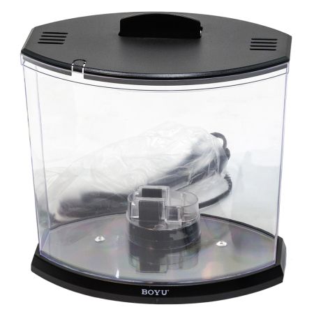 Аквариум Boyu DY-1 Desktop панорамный 3,6 л, настольный с фильтром и светильником