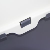 Туалет-домик для кошек Solitude Range 55х44х43 см, серый