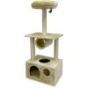 Когтеточка-комплекс 50х35х116 см, бежевый