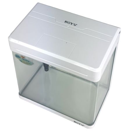 Аквариум Boyu MS-220 7,5 л с LED светильником и фильтром, белый