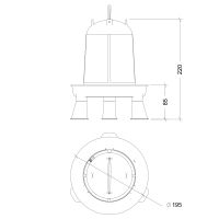 Поилка вакуумная ECO 1,5 л с ручкой на ножках, 2 шт.