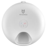 Автокормушка Petzengo PF13 LED для сухого и влажного корма c охлаждением, белая