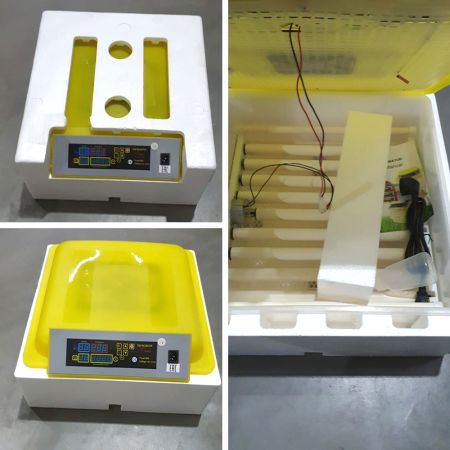 Инкубатор HHD 54 автоматический для яиц с роликовым лотком на 54 яйца