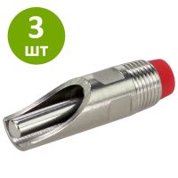 Поилка ниппельная для свиноматок, откормочных свиней и молодняка 1/2" наружная, комплект 3 шт. Поилка ниппельная для свиноматок, откормочных свиней и молодняка 1/2" наружная, комплект 3 шт.