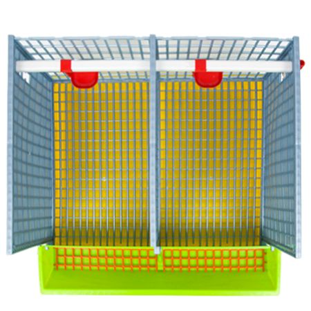 Клетка Comfortplast для куропаток midi 2 секции, пластиковая