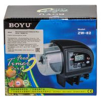 Автокормушка для рыб в аквариум Boyu ZW-82 с ЖК дисплеем и таймером