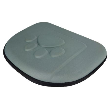 Сумка-переноска с жесткими стенками 46х29х34 см, светло-серый