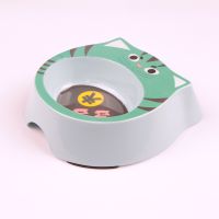 Миска для собак и кошек, 18x17.5x5 см, 270 мл, зеленый