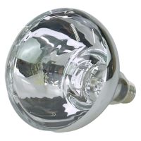 Лампа инфракрасная 175 Bт JK Lighting, E27 BR125, закаленное стекло, прозрачная, комплект 2 шт.