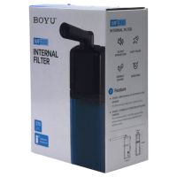 Фильтр внутренний Boyu WF200 для аквариума до 40 л многоступенчатый с аэрацией и регулятором 370 л/час