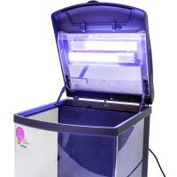 Аквариум Boyu Mini MT-508, 80 л, с фильтром, 2 LED лампы, серый