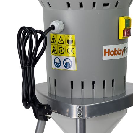 Зернодробилка HobbyFarm EM-50WL, на ножках для измельчения зерна электрическая с функцией мельницы / в комплекте 4 сита Зернодробилка HobbyFarm EM-50WL, на ножках для измельчения зерна электрическая с функцией мельницы / в комплекте 4 сита