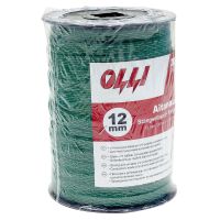 Лента для электропастуха Olli Shockteq 12 мм / 200 м / 0,86 Ω многожильная зеленая 