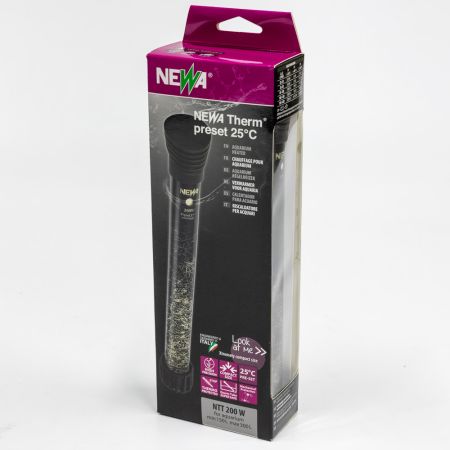 Нагреватель для воды аквариума Newa Therm Preset 25°С NTT200 220-240V 50Hz 200W 100-300 л Нагреватель для воды аквариума Newa Therm Preset 25°С NTT200 220-240V 50Hz 200W 100-300 л