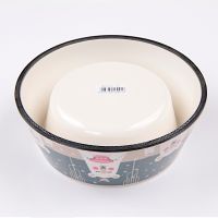 Миска 17.5x17.5x6.6 см, 340 мл, синий