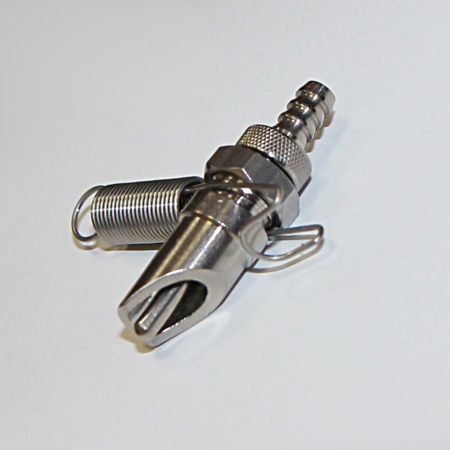 Поилка ниппельная для шиншилл металл с пружиной, 5 шт.