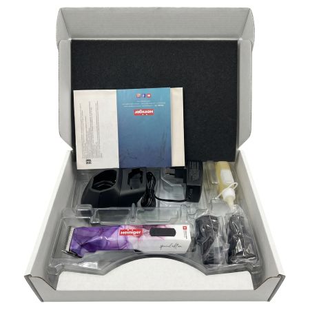 Машинка Heiniger Opal Special Edition для стрижки собак, лошадей, коров с 2-я аккумуляторами и лезвием #10 1,5 мм