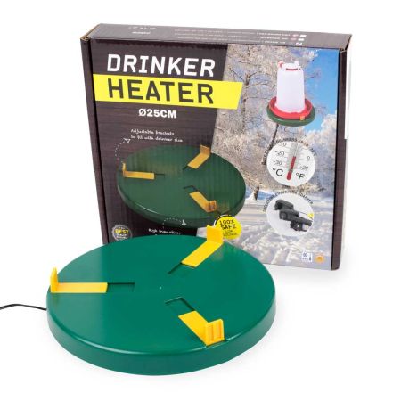 Нагреватель для поилок с зажимами, Ø25 см