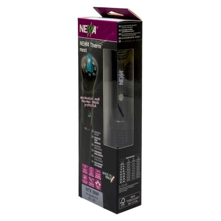 Нагреватель для воды аквариума Newa Therm Next NTX50 220-240V 50Hz 50W с терморегулятором автоматический 20-80 л