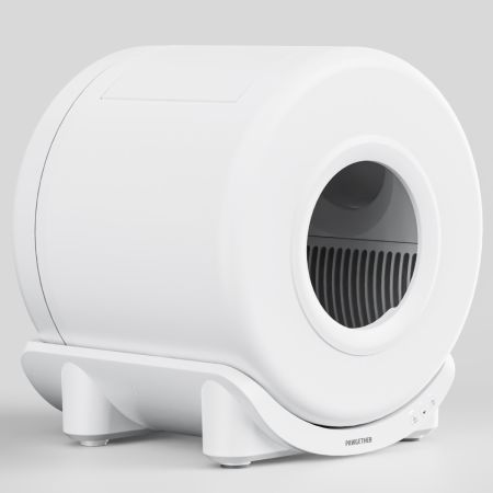 Туалет лоток для кошек автоматический Pawgether CS2 с управлением Wi-Fi через приложение