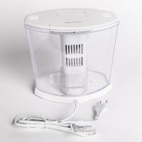 Аквариум Pawgether WF-1 панорамный 3,3 л, настольный с фильтром и светильником