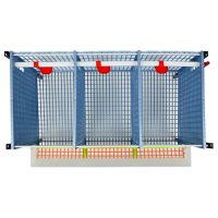 Дополнительный ярус для клетки Comfortplast для куропаток 3 секции, пластиковый