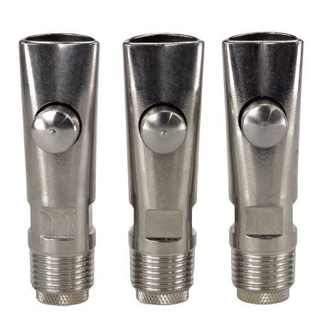 Поилка ниппельная из нержавеющей стали автоматическая для свиноматок, 3 шт. Поилка ниппельная из нержавеющей стали автоматическая для свиноматок, 3 шт.