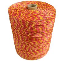 Провод для электропастуха FarmGuard красный с желтым 3 мм / 500 м / 3x0,2 мм