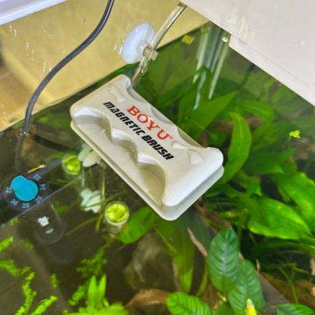 Магнитная щетка скребок Boyu FMB-202A для аквариума с толщиной стекла до 5 мм