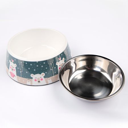 Миска 17.5x17.5x6.6 см, 340 мл, синий