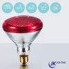 Лампа инфракрасная 100 Bт JK Lighting, E27 PAR38, прессованное стекло, красная
