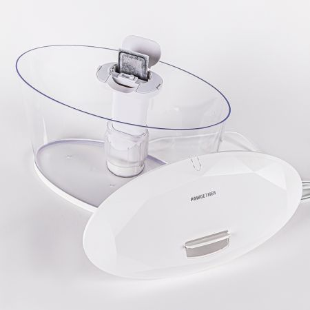 Аквариум Pawgether WF-6 панорамный 6,6 л, настольный с фильтром и светильником