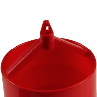 Кормушка бункерная 2 кг пластик с решеткой с круглыми отверстиями на ножках