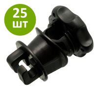 Изолятор на стекловолоконные столбики и арматуру, 25 шт.